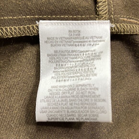 BCBG Rose Gold Skater Skirt Space Core Futuristic - Picture 6 of 7